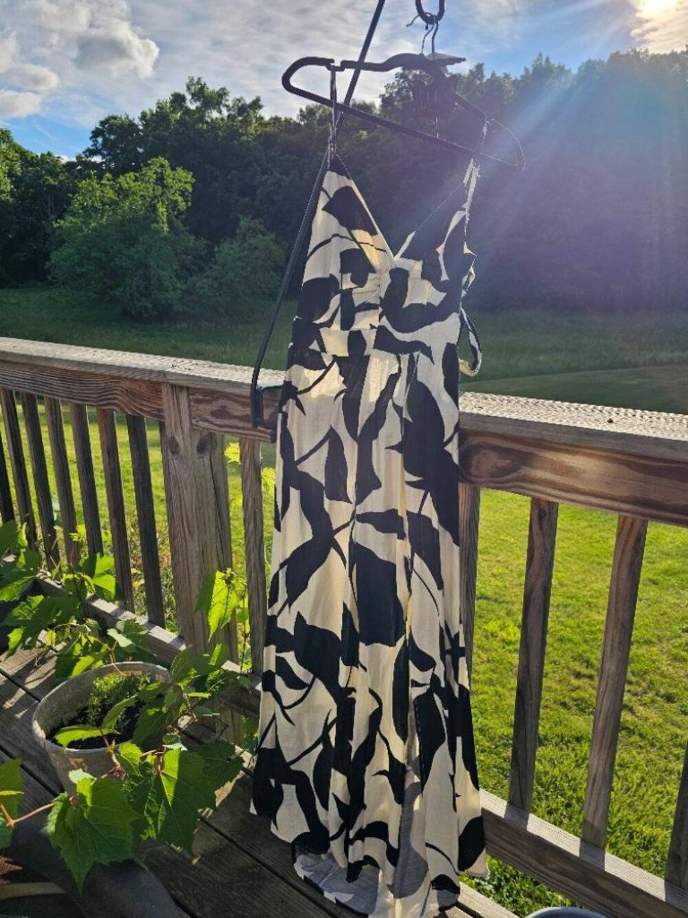 Havana Nights Floral Maxi Dress